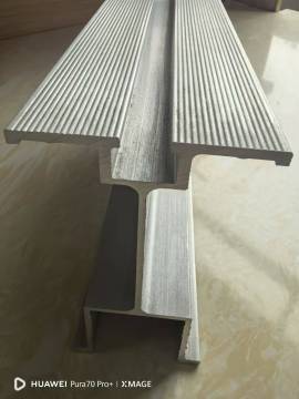 Aluminum alloy anodized structure profiles