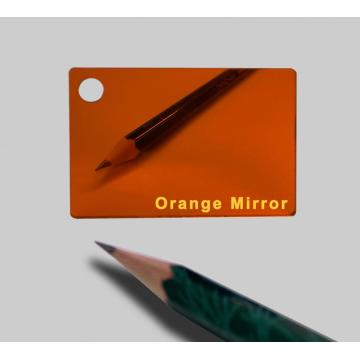 Orange Mirror Acrylic Plexiglass sheet