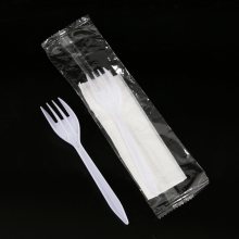 Individually Wrapped Plastic Cutlery, Forks and Spoons