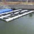 Ponton flottant en plastique HDPE modulaire pour centrale solaire PV