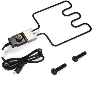Electric Smoker Heating Element with Adjustable Thermostat Cord Controller