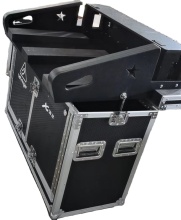 X32 mixer case Flip-Ready Easy Retracting Hydraulic Lift Road Mixer Console Flight Case for X32