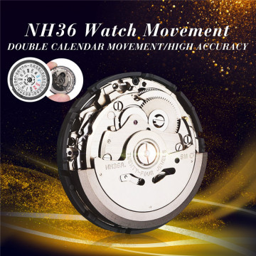 Automatic Watch Movement Mens Parts Mechanical Watch Movement NH36 Movement Watch Home Decor Clock Replace Accessories