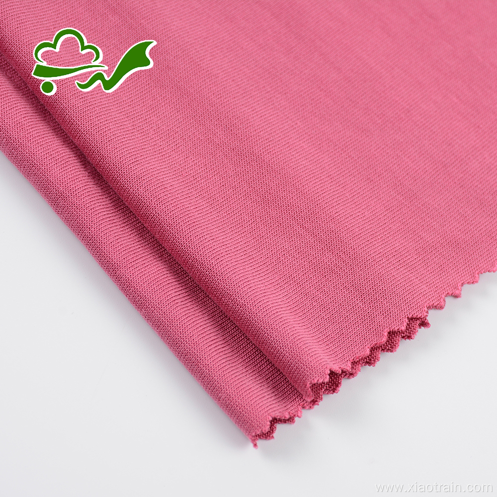 Single Jersey Modal Polyester Sand Washed Knitted Fabric