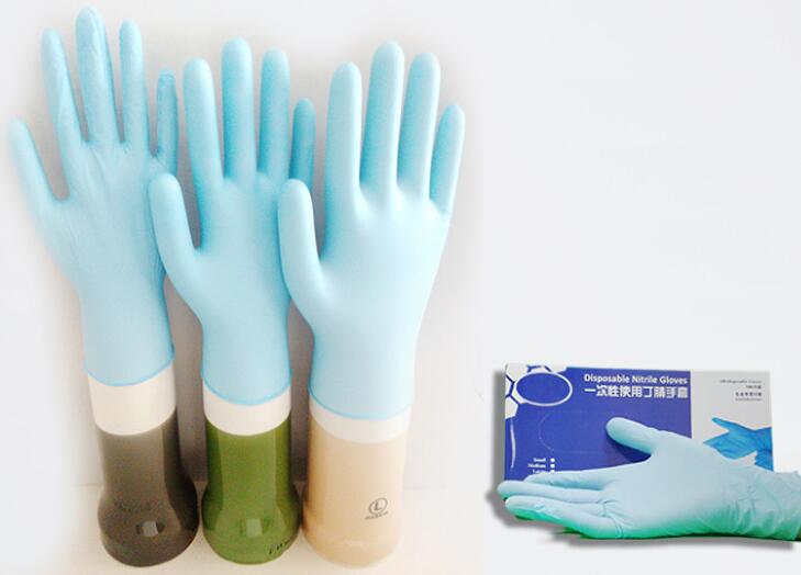 Nitrilhandschuhe Bild Nitrile gloves picture