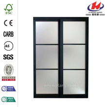 Bronze Finish Aluminum Sliding Door