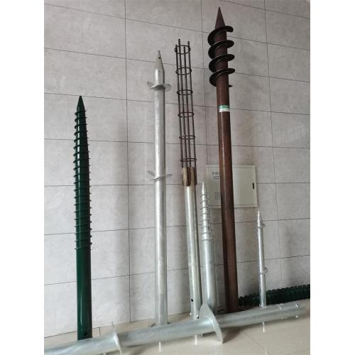 Screw Piles Foundation Ground Anchor Helical Piers