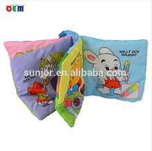 Child printing book soft Fabric Cloth Book for infant Educational Plush toy for Babies