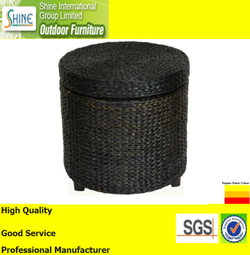 Outdoor Furniture Cheap Wholesale Furniture, Living Room Rattan Wicker Storage Stool