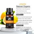 Branquio da pele de óleo de limão natural puro 10 ml de massagem