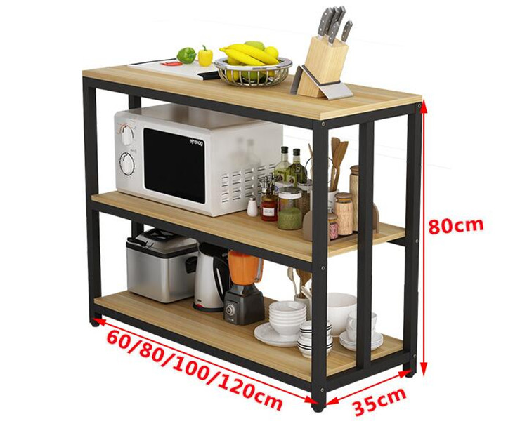 Design Kitchen Simple Modern Multi-Function Rectangular Kitchen Table