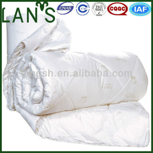 Fine wool filling China Sheep wool comforter