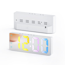 LED Voice-controlled Alarm Clock with Temperature Display