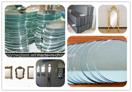 2mm-19mm Silver Mirror Glass Sheet on Sale with CCC, ISO9001: 2008, CE&SGS