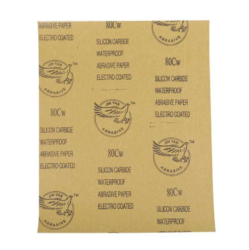 Silicon Carbide Waterproof Latex Abrasive 230x280mm Sanding Emery Paper
