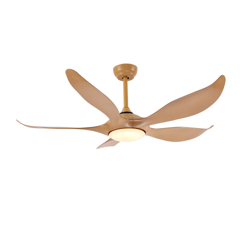 5-Blades Decorative Modern Ceiling Fan with LED Light