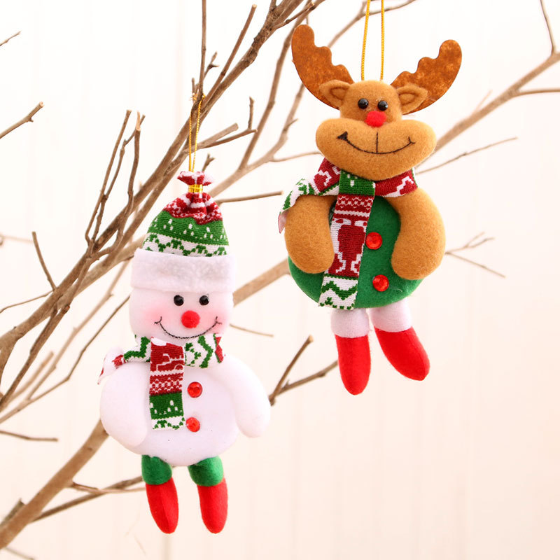 Retractable Christmas Doll Merry Christmas Decor For Home Santa Claus Deco Christmas Ornament Xmas Gifts Noel 2021 New Year 2022