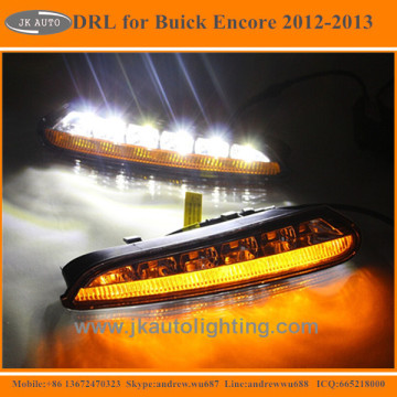 High Quality Turn Signal LED Daytime Running Light for Buick Encore Hot Selling Super Bright LED DRL for Buick Encore 2012 2013