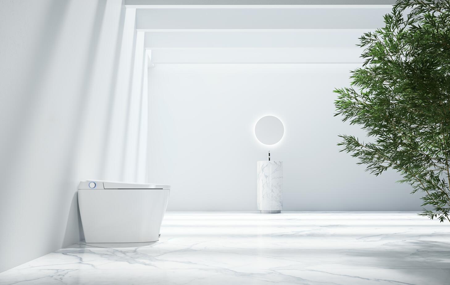 DV70 Automatic Ceramic Bathroom sanitary ware Intelligent Toilet Flushing
