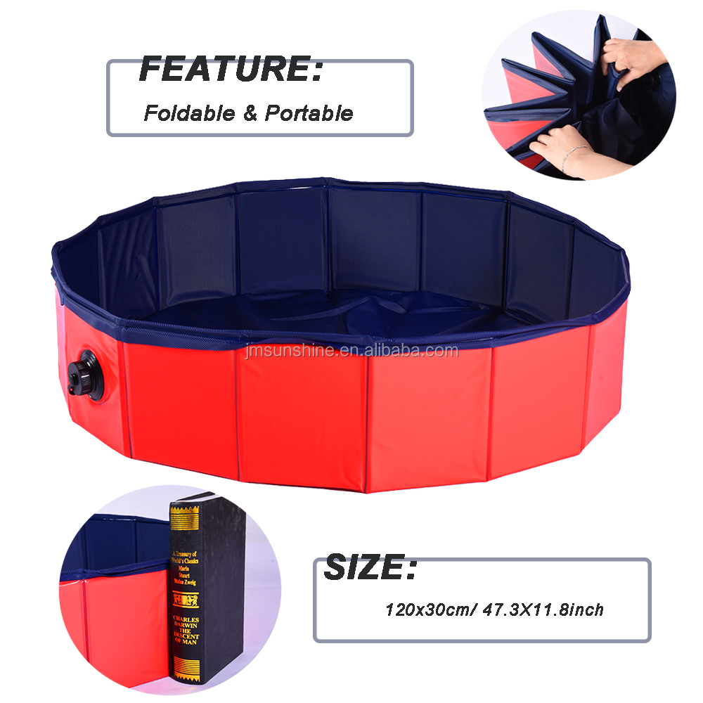 Foldable Dog Pool swimming Pool Pet Paddling Pools