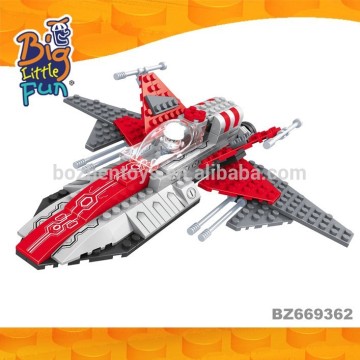 Space shuttle plastic model toys intellect spaceship building blocks toys for kids