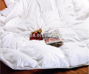 wholesale super soft goose feather down down filled quilts