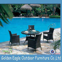 Wholesale Patio Wicker Furniture Leisure Dining Set