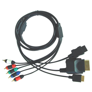 PS2 PS3 Wii XBOX360 4 in 1 Component Cable