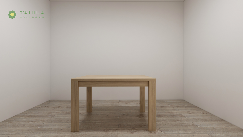 Rectangular Dining Table Light Walnut