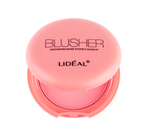 OEM Private Label 6-Color Cheek Blusher Compact Palette - Fashion Pink Facial Makeup