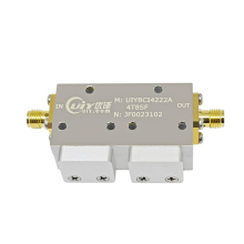 C Band 4.0~8.0 GHz RF Broadband Coaxial Isolator High Isolation 36dB
