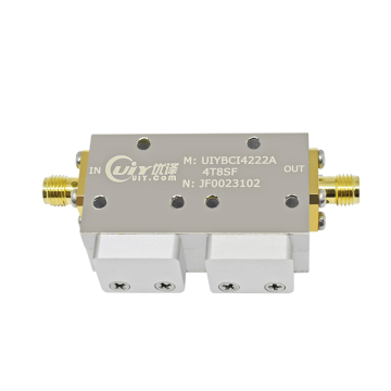 C Band 4.0~8.0 GHz RF Broadband Coaxial Isolator High Isolation 36dB