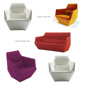 Lounge Armchair Linen Fabric Single Seat Sofa