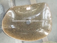 fossile lavabo en pierre