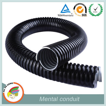 Rigid pvc coated flexible corrugated electrical conduit pipes