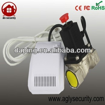 gas detector with solenoid value