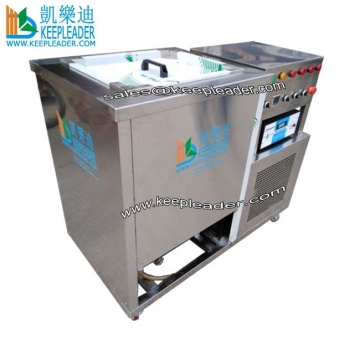 Small Vapor Tank Glass Cleaner: Ultrasonic Degreasing Bath Solvent Vapor Degreaser Machine