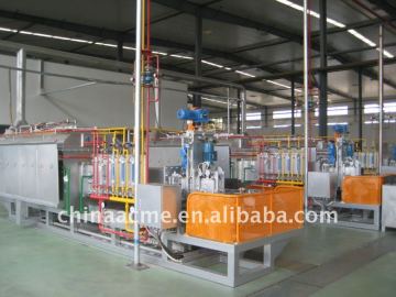 High temperature sintering oven with Mo(W) heating element