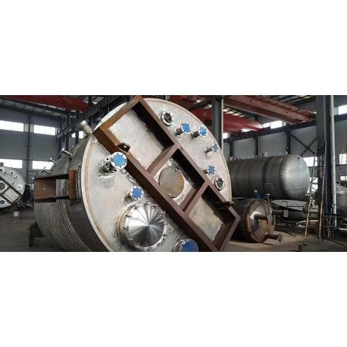 Vertical External Coil Stainless Steel Tank