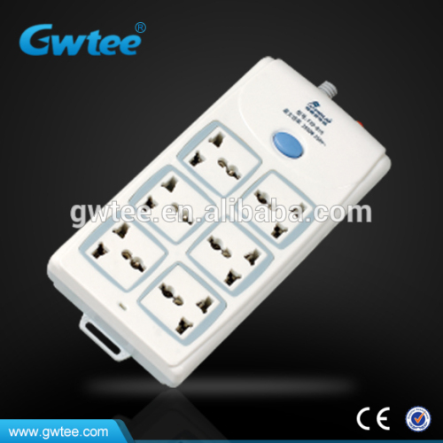 6 way high quality extension socket, multi plug socket