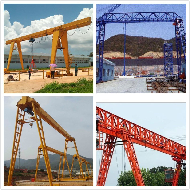 1Ton 2Ton 3Ton 5Ton 10Ton 15Ton 20Ton Electric Single Girder Gantry Crane With Hoist
