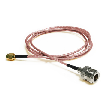 RF Cable RG174 N Femenino a SMA Hombre