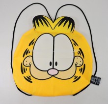 Garfield shape polyester drawstring bag