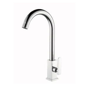 Korpus z chromowaną długą szyjką SS Kitchen Tap Faucets