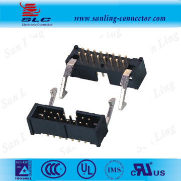 2.54mm Pitch Straight Shrouded Ejector Header Connector