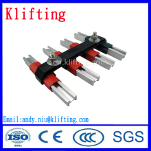Aluminum extrusion klifting conductor lines