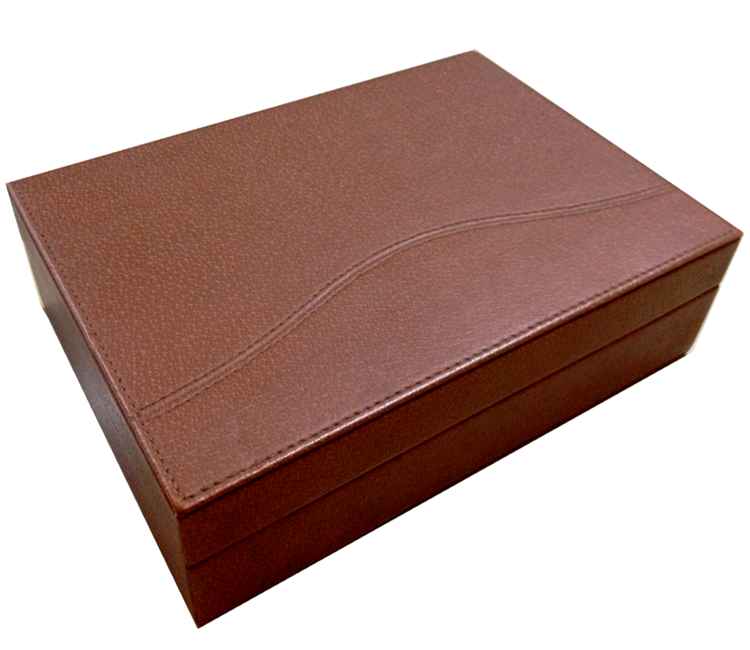 Brown Leather Box