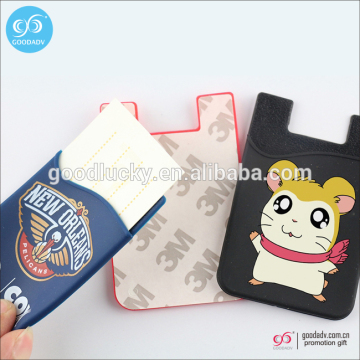 wholesale credit card holder portable silicone card holder