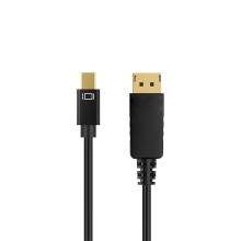 Gold-Plated Mini DisplayPort to DisplayPort Cable