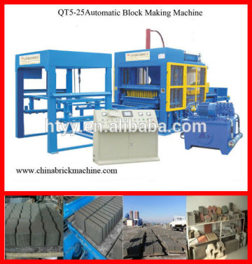 QT5-15 Automatic block making machine for insulated concrete blocks
